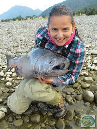 Fotos da pesca esportiva em Chaiten no Chile